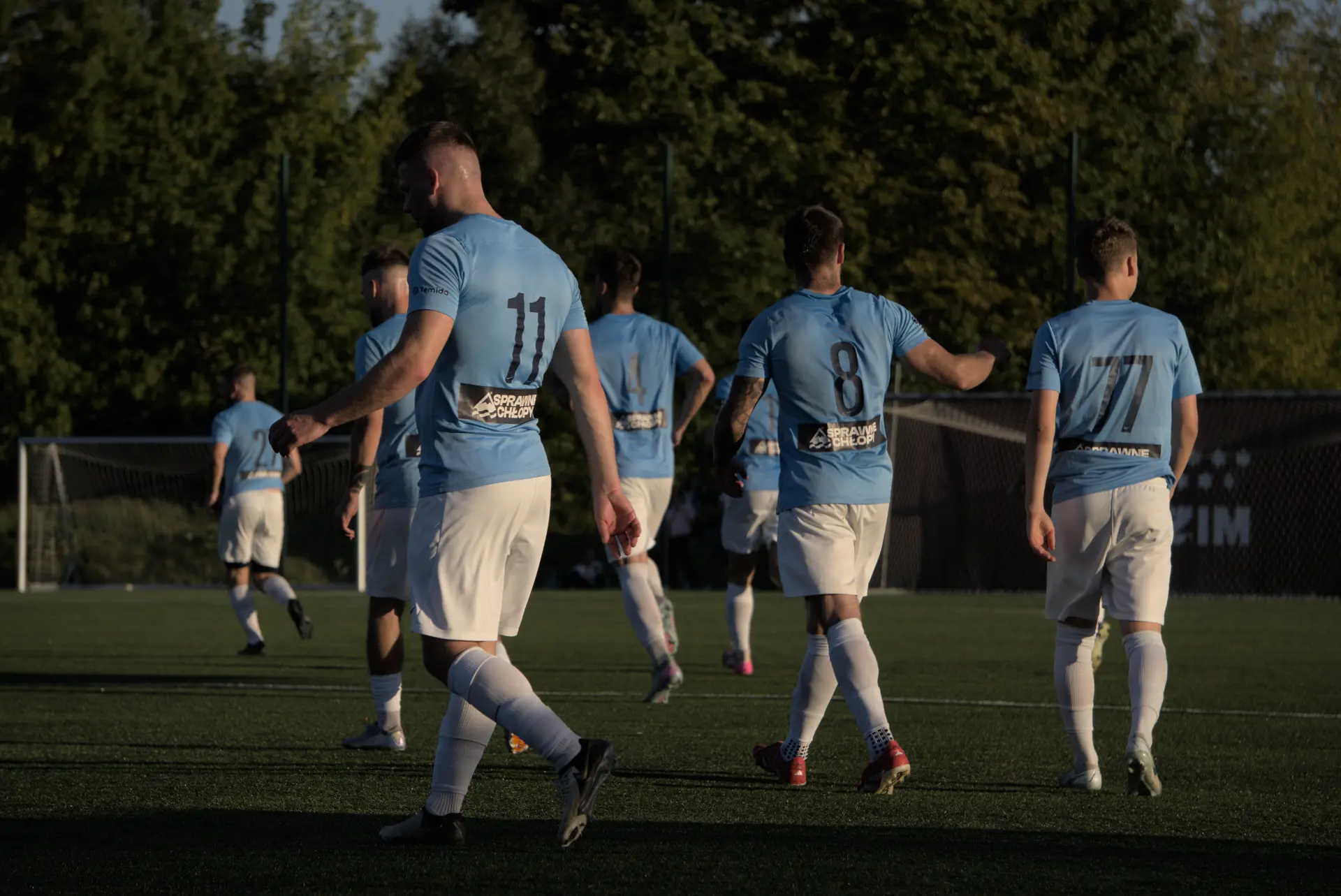 Zawodnicy FC Hermes podczas meczu